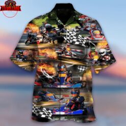 On A Karting Track Hawaiian Shirt