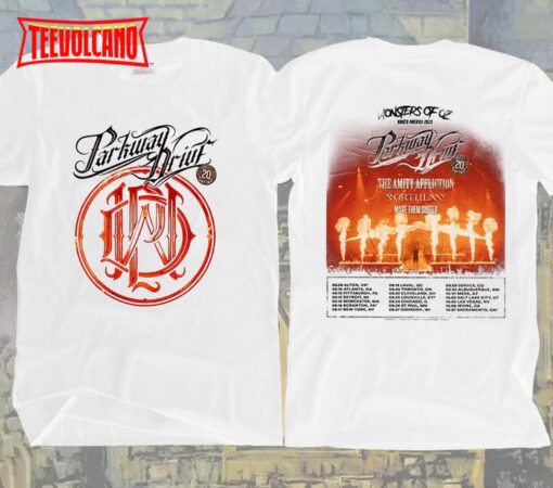 Parkway Drive Tour 2023 Concert Double Side T Shirt