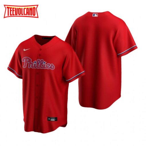Philadelphia Phillies Team Red Replica Alternate Jersey