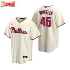 Philadelphia Phillies Zack Wheeler Cream Alternate Replica Jersey