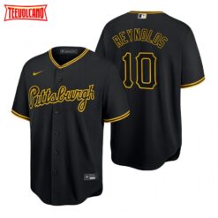 Pittsburgh Pirates Bryan Reynolds Black Alternate Replica Jersey