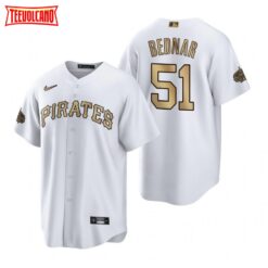 Pittsburgh Pirates David Bednar White 2022 All-Star Game Replica Jersey