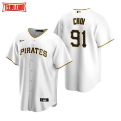 Pittsburgh Pirates Ji Man Choi White Home Replica Jersey