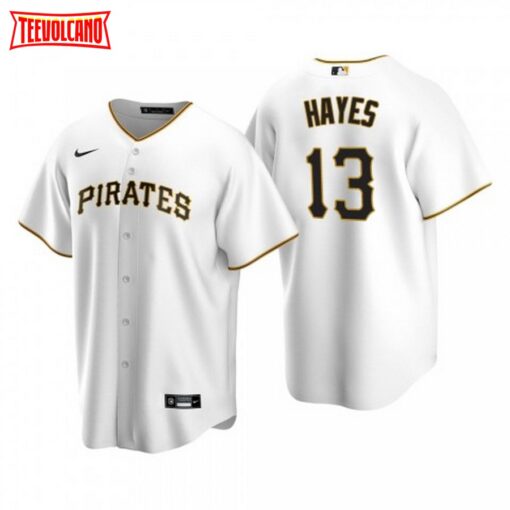 Pittsburgh Pirates Ke’Bryan Hayes White Home Replica Jersey