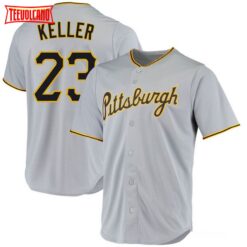 Pittsburgh Pirates Mitch Keller Gray Road Replica Jersey