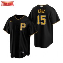 Pittsburgh Pirates Oneil Cruz Black Replica Jersey