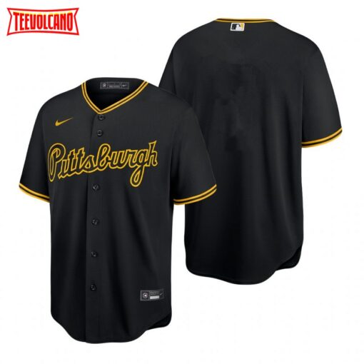 Pittsburgh Pirates Team Black Replica Jersey