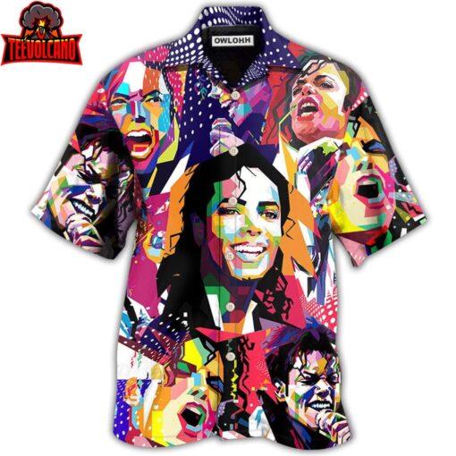 Pop MJ Pop Art Singer Hawaiian Shirt