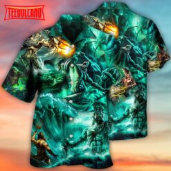 Poseidon The God of Seas Style Hawaiian Shirt