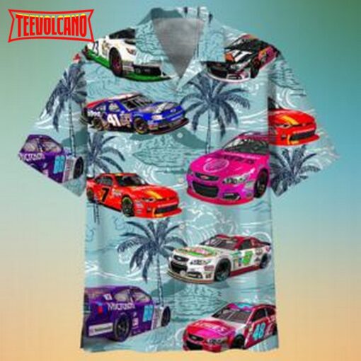 Racing Car Hawaiian Shirt