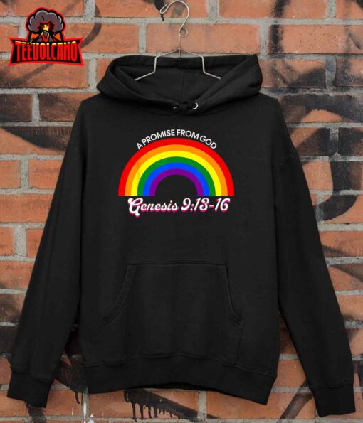 Rainbow Pride God’s Promise Genesis 913 Christian Faith T-Shirt