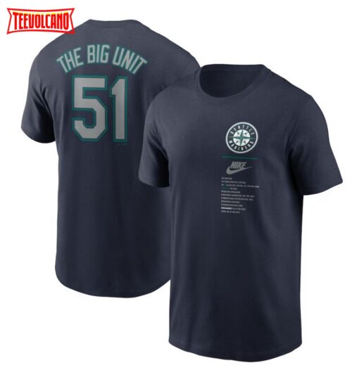 Randy Johnson Seattle Mariners Legend Name & Number T-Shirt