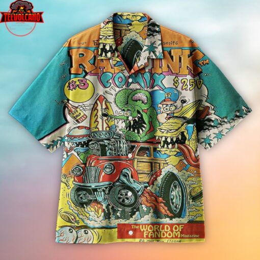 Rat Fink Hawaiian Shirt