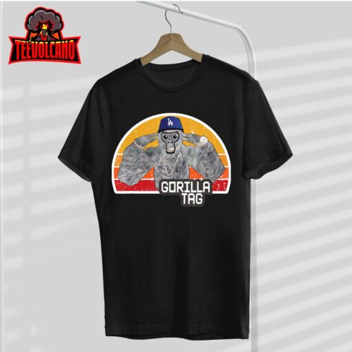 Retro Gorilla Tag Shirt, Gorilla Tag Merch Monke Boys Gifts T-Shirt