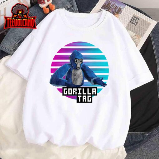 Retro Gorilla Tag shirt, Gorilla Tag Merch Monke Boys Gifts T-Shirt