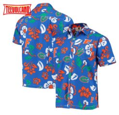 Royal Florida Gators Hawaiian Shirt