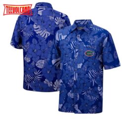 Royal Florida Gators The Dude Camp Hawaiian Shirt