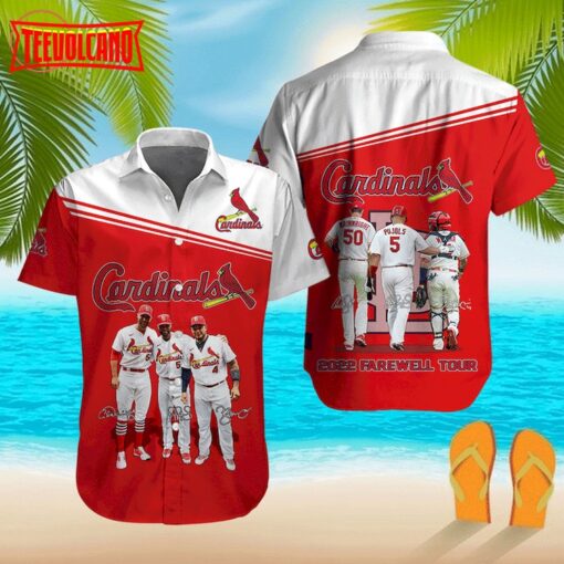 Saint Louis Cardinals 2022 Farewell Tour Hawaiian Shirt