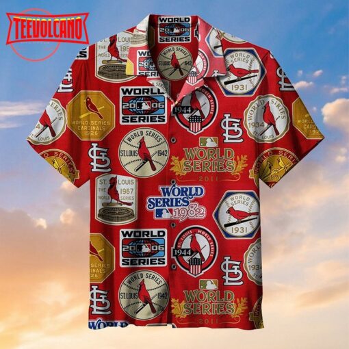 Saint Louis Cardinals Hawaiian shirt