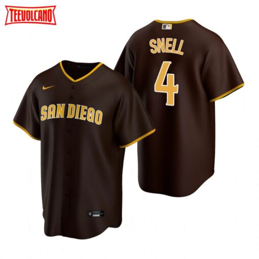 San Diego Padres Blake Snell Brown Road Replica Jersey