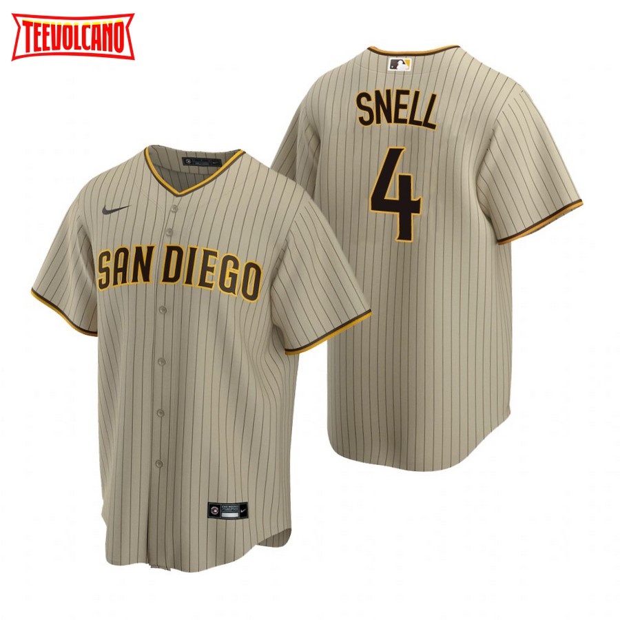 San Diego Padres Blake Snell Tan Alternate Replica Jersey