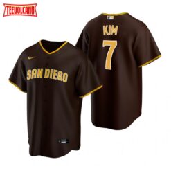 San Diego Padres Ha-Seong Kim Brown Road Replica Jersey