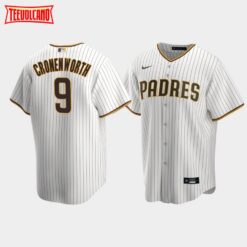 San Diego Padres Jake Cronenworth White Brown Home Replica Jersey