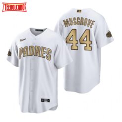 San Diego Padres Joe Musgrove White 2022 All-Star Game Replica Jersey