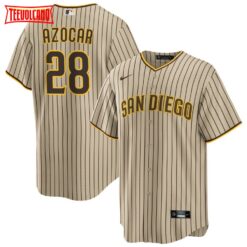 San Diego Padres Jose Azocar Tan Alternate Replica Jersey