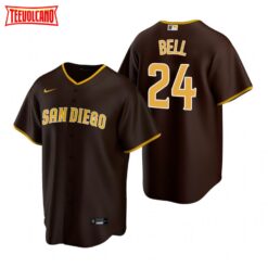 San Diego Padres Josh Bell Brown Road Replica Jersey