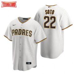 San Diego Padres Juan Soto White Home Replica Jersey