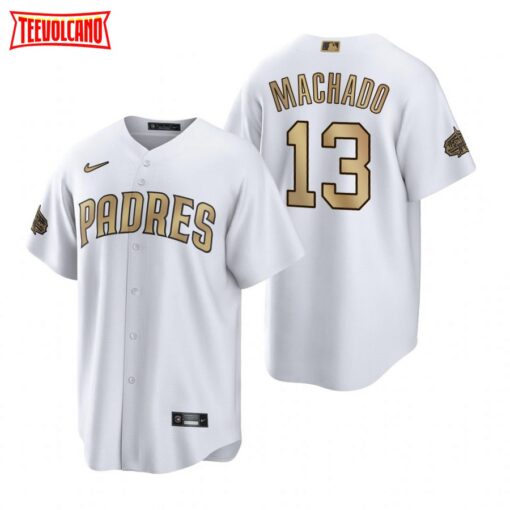 San Diego Padres Manny Machado White 2022 All-Star Game Replica Jersey