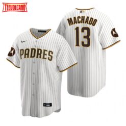 San Diego Padres Manny Machado White Motorola Patch Replica Jersey