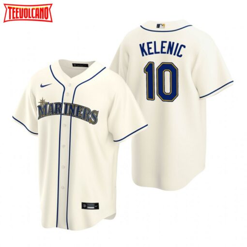 Seattle Mariners Jarred Kelenic Cream Alternate Replica Jersey