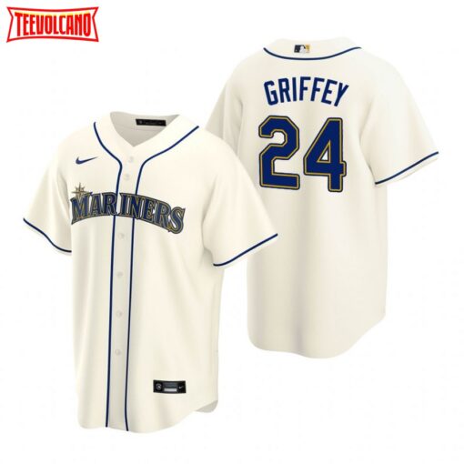 Seattle Mariners Ken Griffey Jr. Cream Replica Alternate Jersey