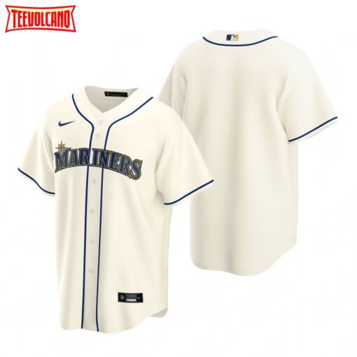 Seattle Mariners Team Cream Replica Alternate Jersey