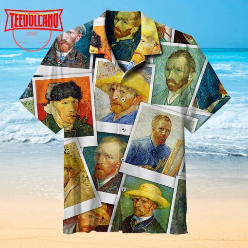 Selfies by Vincent van Gogh Hawaiian Shirt