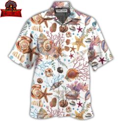 Snail Color Art Style Hawaiian Shirt