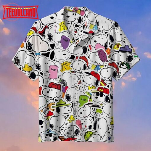 Snoopy Lough Commemorative Hawaiian Shirt