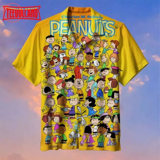Snoopy Peanuts Cartoon Hawaiian Shirt