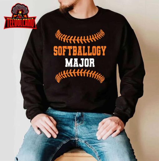Softballogy Major – Funny Fastpitch T-Shirt