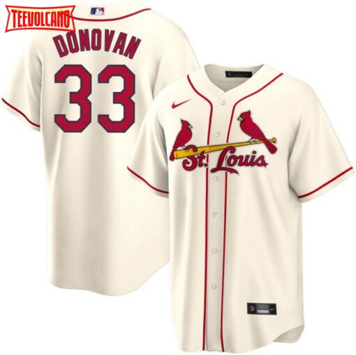 St. Louis Cardinals Brendan Donovan Cream Alternate Replica Jersey