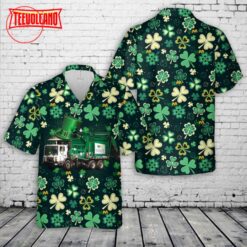 St. Patrick’s Day Waste Management Hawaiian Shirt