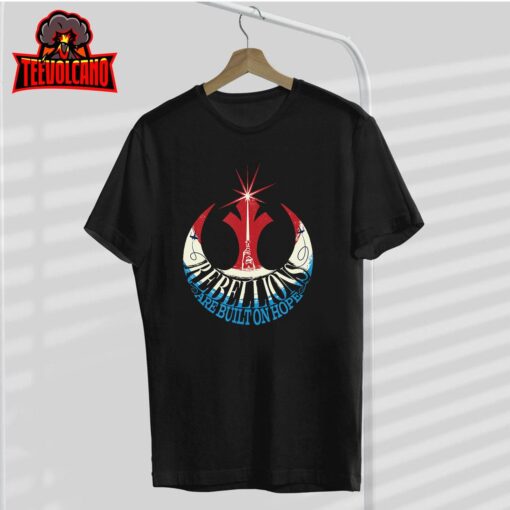 Star Wars Rebel Alliance Rebellions are Built on Hope USA T-Shirt