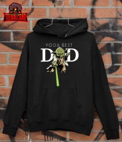 Star Wars Yoda Lightsaber Best Dad Father’s Day T-Shirt