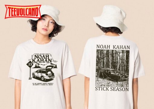 Sticky Season Tour 2023 Noah Kahan Double Side print T-shirts