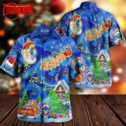 Stitch in Amazing Christmas Hawaiian Shirt