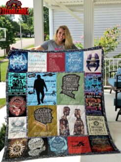 Supernatural Tv Series 3D Quilt Blanket