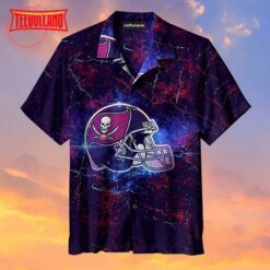 Tampa Bay Buccaneers Football Helmet Hawaiian Shirt