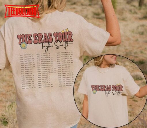 Taylor Swift The Eras Tour Vintage Midnights Album T-Shirt